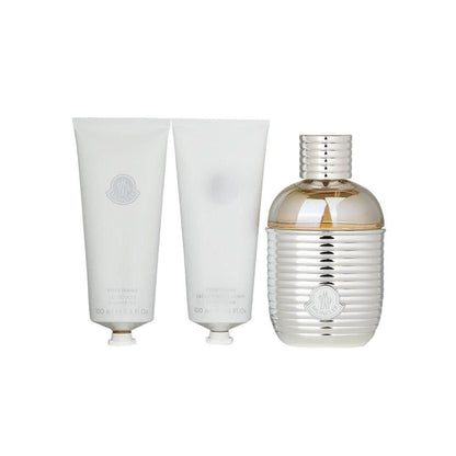 Moncler Kit Pour Femme Eau de Parfum Feminino + Shower Gel + Body Lotion