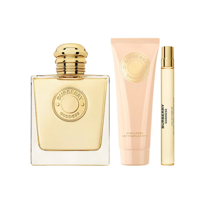Coffret Burberry Goddess Kit Eau de Parfum + Body Lotion 75ml + Travel 10ml