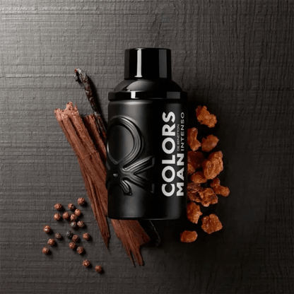 Benetton Colors Black Intenso Eau de Parfum Masculino