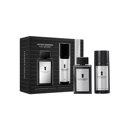 Coffret Antonio Banderas Kit The Secret Eau de Toilette 100ml + Deodorant 150ml Masculino