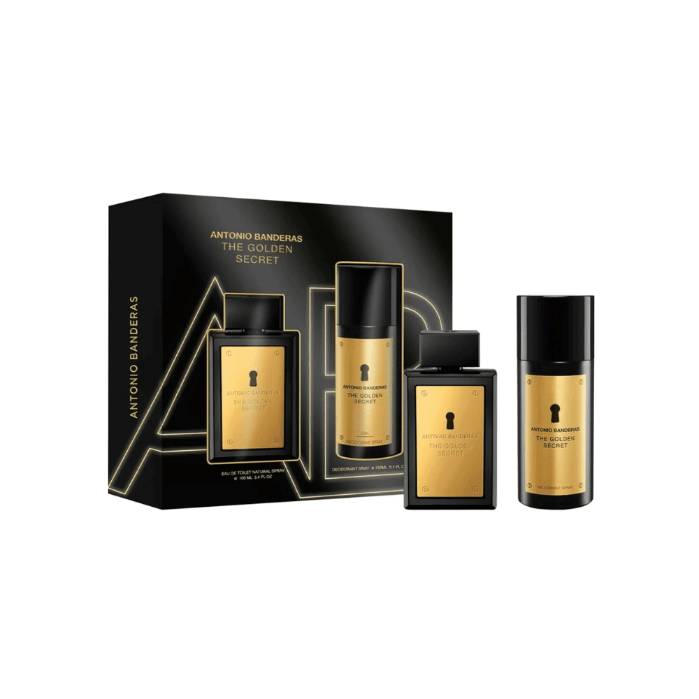 Antonio Banderas Kit Golden Secret Eau de Toilette Masculino + Desodorante