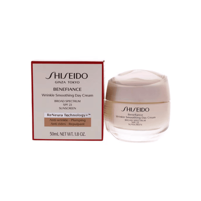 Shiseido Creme Facial Antirrugas Benefiance Wrinkle Smoothing Day Cream SPF23