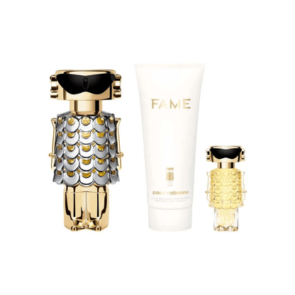 Paco Rabanne Kit Fame Eau de Parfum Feminino + Body Lotion + Travel Size