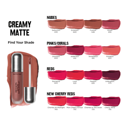 Revlon Batom Líquido Ultra HD Matte Lipcolor