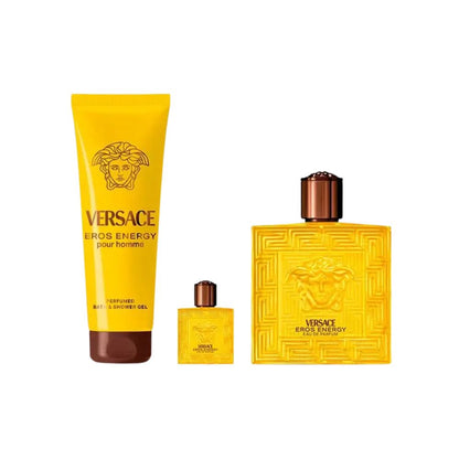 Versace Kit Eros Energy Eau de Parfum Masculino + Shower Gel + Miniatura