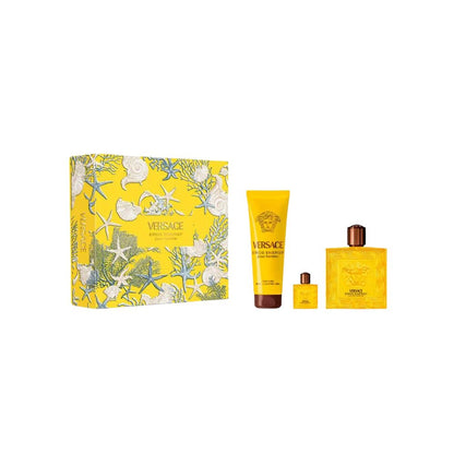 Versace Kit Eros Energy Eau de Parfum Masculino + Shower Gel + Miniatura